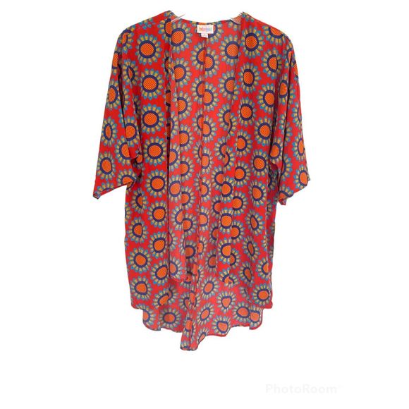 Lula Roe Floral Cover/Kimono NWT - Picture 1 of 8